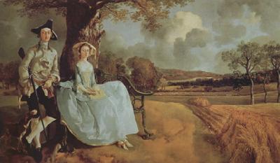 Thomas Gainsborough Mr and Mrs Andrews (nn03) oil painting image